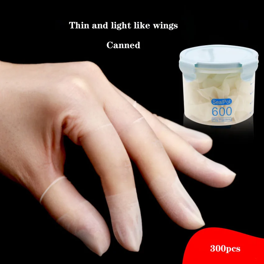 

Ультратонкий защитный чехол для пальцев с вышивкой, резиновый нескользящий одноразовый чехол для пальцев