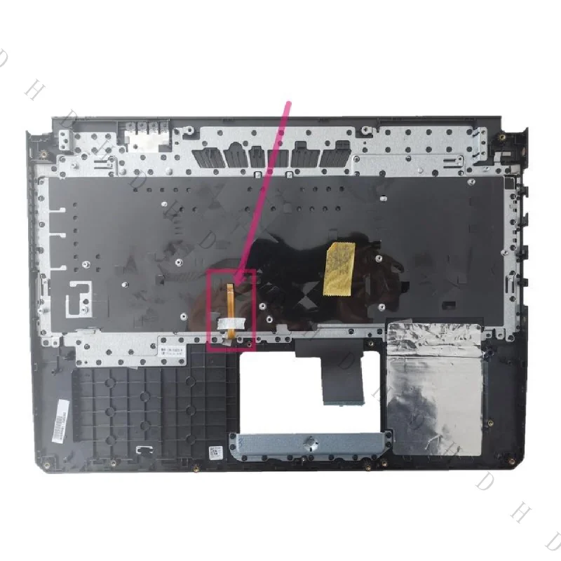 B+15.6'' New UK Palmrest 8PIN RGB Backlit Keyboard For ASUS FX505G FX505GM FX505GE FX505GD Laptop