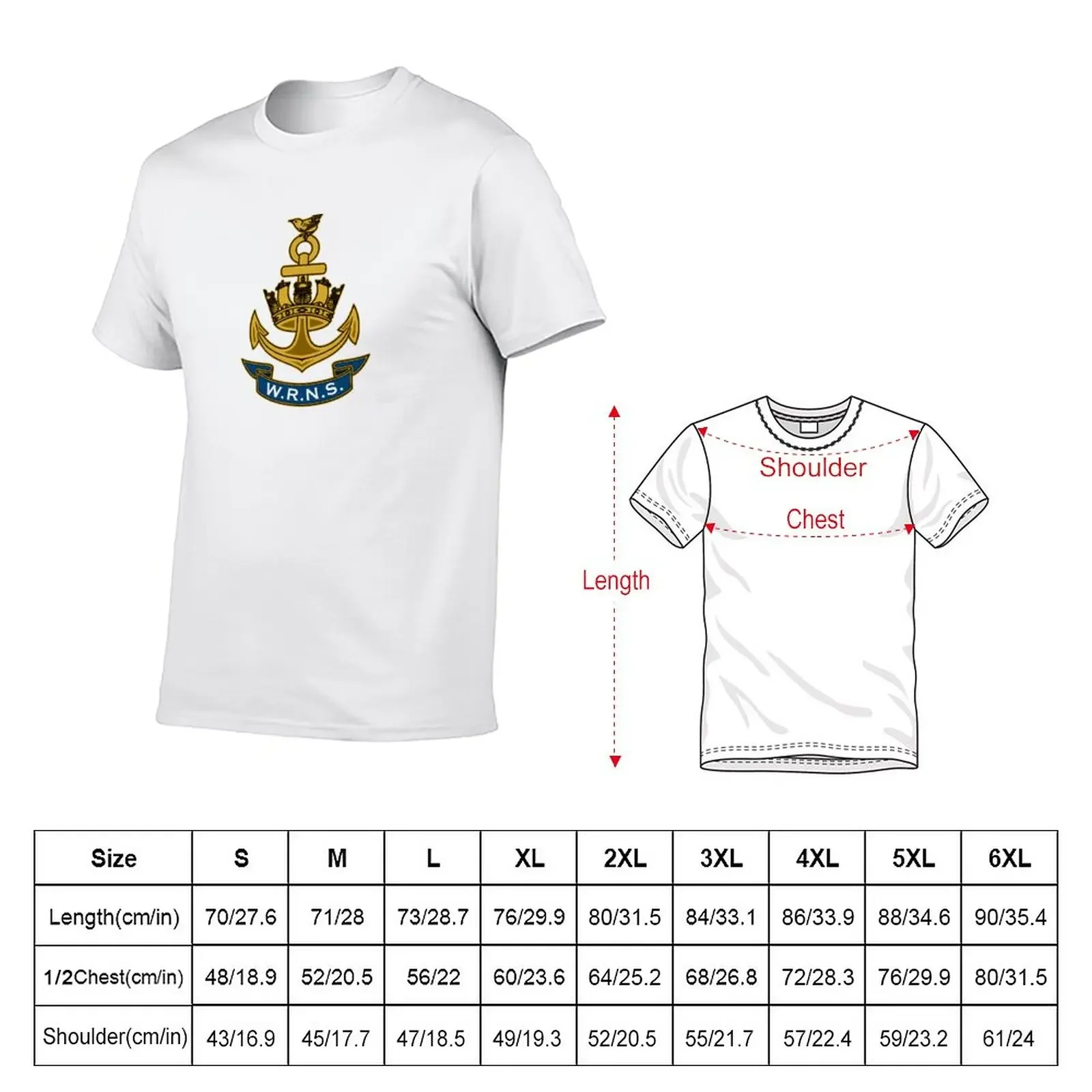 New Women's Royal Naval Service T-Shirt sweat for a boy anime t shirts vintage graphic tee mens t shirts