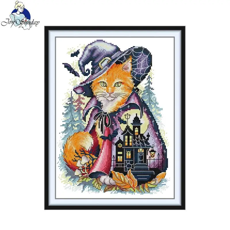 ΠΠ°Π±ΠΎΡ Π΄Π»Ρ Π²ΡΡΠΈΠ²ΠΊΠΈ ΠΊΡΠ΅ΡΡΠΎΠΌ JoySunday Cat Castle Π₯ΡΠ»Π»ΠΎΡΠΈΠ½ HD ΡΠ·ΠΎΡ Ρ ΠΏΡΠΈΠ½ΡΠΎΠΌ ΡΡΠ΅ΡΠ½Π°Ρ ΡΠΊΠ°Π½Ρ Aida 16/14/11CT Π½Π°Π±ΠΎΡ Π΄Π»Ρ Π²ΡΡΠΈΠ²Π°Π½ΠΈΡ Β«ΡΠ΄Π΅Π»Π°ΠΉ ΡΠ°ΠΌΒ» Π΄ΠΎΠΌΠ°ΡΠ½ΠΈΠΉ Π΄Π΅ΠΊΠΎΡ ΠΠ°Π±ΠΎΡ Π΄Π»Ρ Π²ΡΡΠΈΠ²ΠΊΠΈ ΠΊΡΠ΅ΡΡΠΎΠΌ JoySunday Cat Castle Π₯ΡΠ»Π»ΠΎΡΠΈΠ½ HD ΡΠ·ΠΎΡ Ρ ΠΏΡΠΈΠ½ΡΠΎΠΌ ΡΡΠ΅ΡΠ½Π°Ρ ΡΠΊΠ°Π½Ρ Aida 16/14/11CT Π½Π°Π±ΠΎΡ Π΄Π»Ρ Π²ΡΡΠΈΠ²Π°Π½ΠΈΡ Β«ΡΠ΄Π΅Π»Π°ΠΉ ΡΠ°ΠΌΒ» Π΄ΠΎΠΌΠ°ΡΠ½ΠΈΠΉ Π΄Π΅ΠΊΠΎΡ