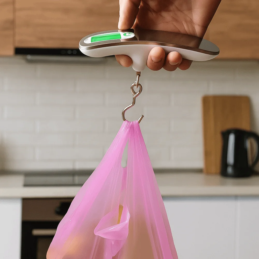 Practical LCD Display Digital Luggage Scale Handheld Hanging Electronic Scale High Precision Weight Balance Tool Travel