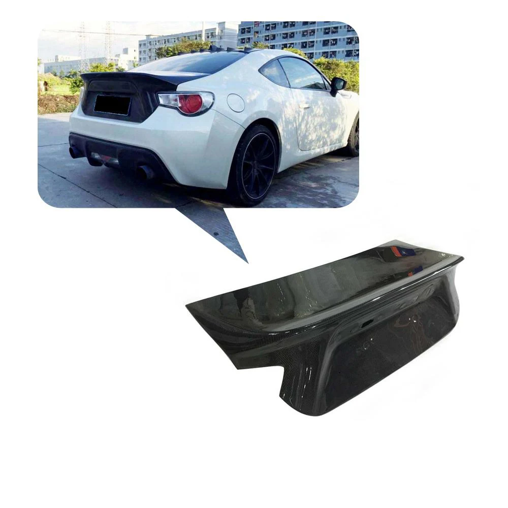 

Carbon Fiber Car Rear Tail Trunk Cover Trim for Toyota GT86 FT86 Subaru BRZ 2013-2020 Car Rear Trunk Boot Lid Cover