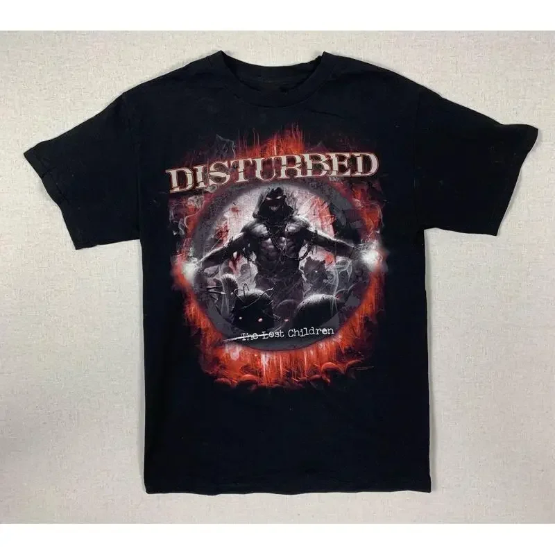 Disturbed The Lost Children Metal Band Tour T Shirt Size S 5XL Reprint NEW