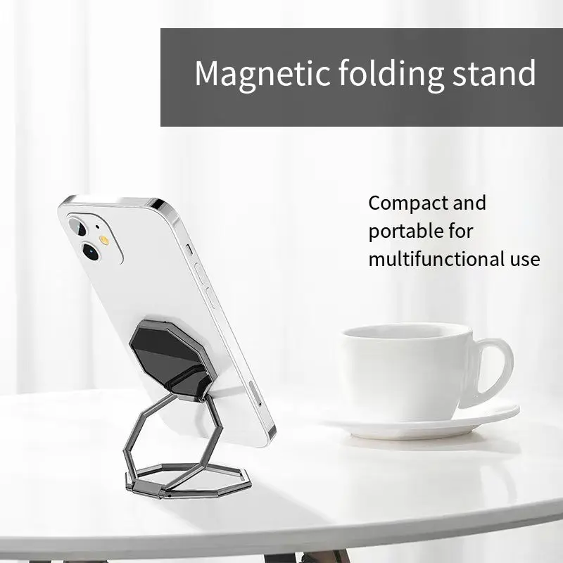 

Luxury Mini Cell Phone Ring Holder 360 Degree Rotation Finger Bracket Invisible Folding Stand for Iphone Huawei Xiaomi Samsung