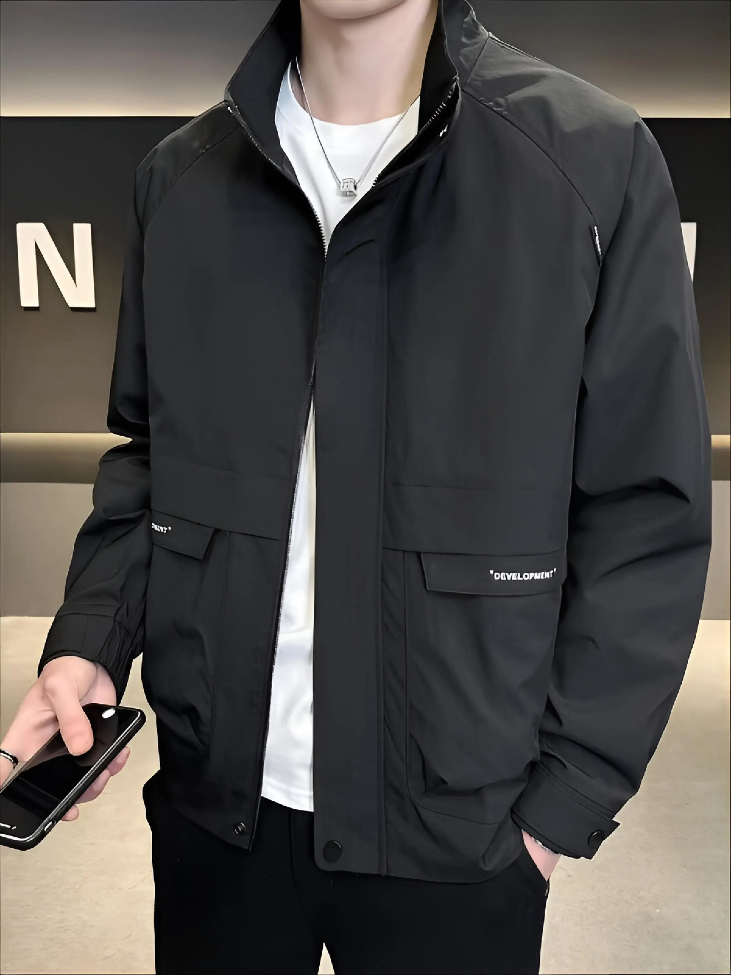 Mens Jacket Coat Mo…