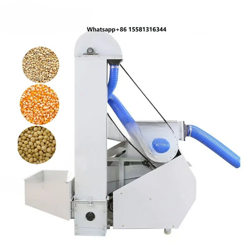Gravity Table for Seed Sorting Maize Corn Grains Density Separator Grain Cleaning and Grading Machine