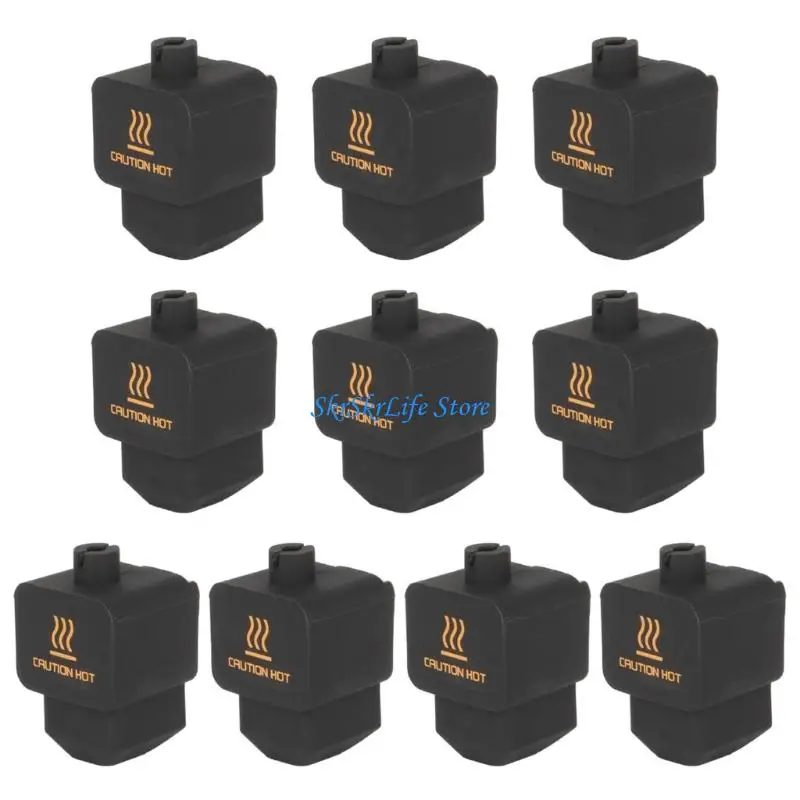 

E65e 10pcs Силиконовая крышка замена носка для H2D -принтер.