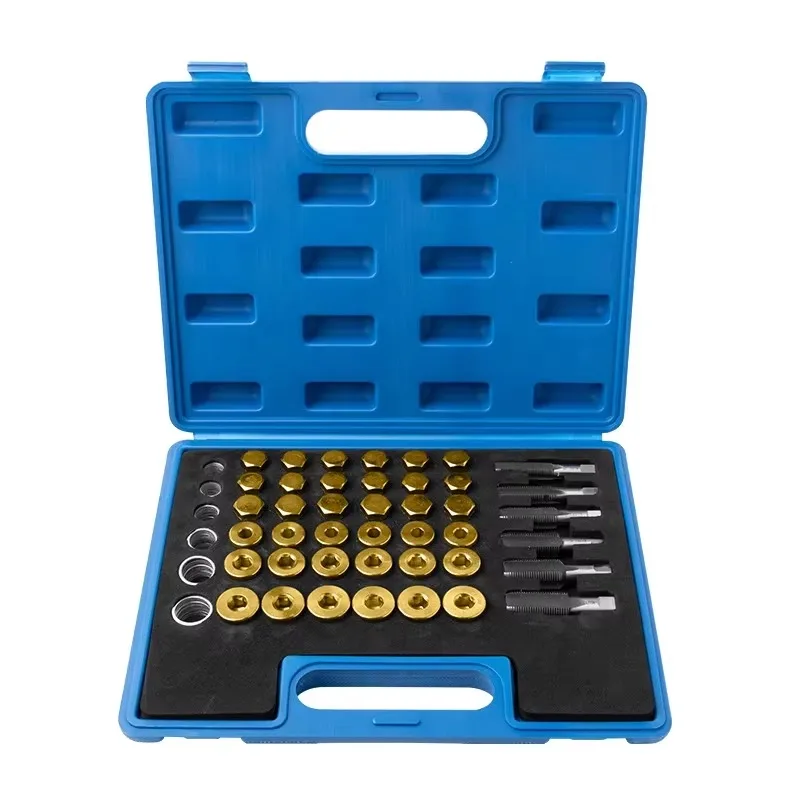 

High Quality Engine Oil Drain Plug Copper Washer Oil Pan Thread Repair Auto Repair Tools