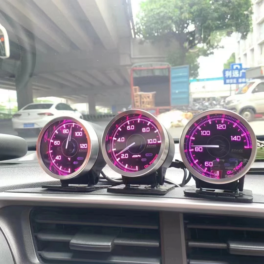 

Defi Gauge 2.5inch 7Colors Defi Advance A1 Turbo Boost Water Temp Oil Temp Vacuum Voltage Oil Pressure Tachometer 60mm