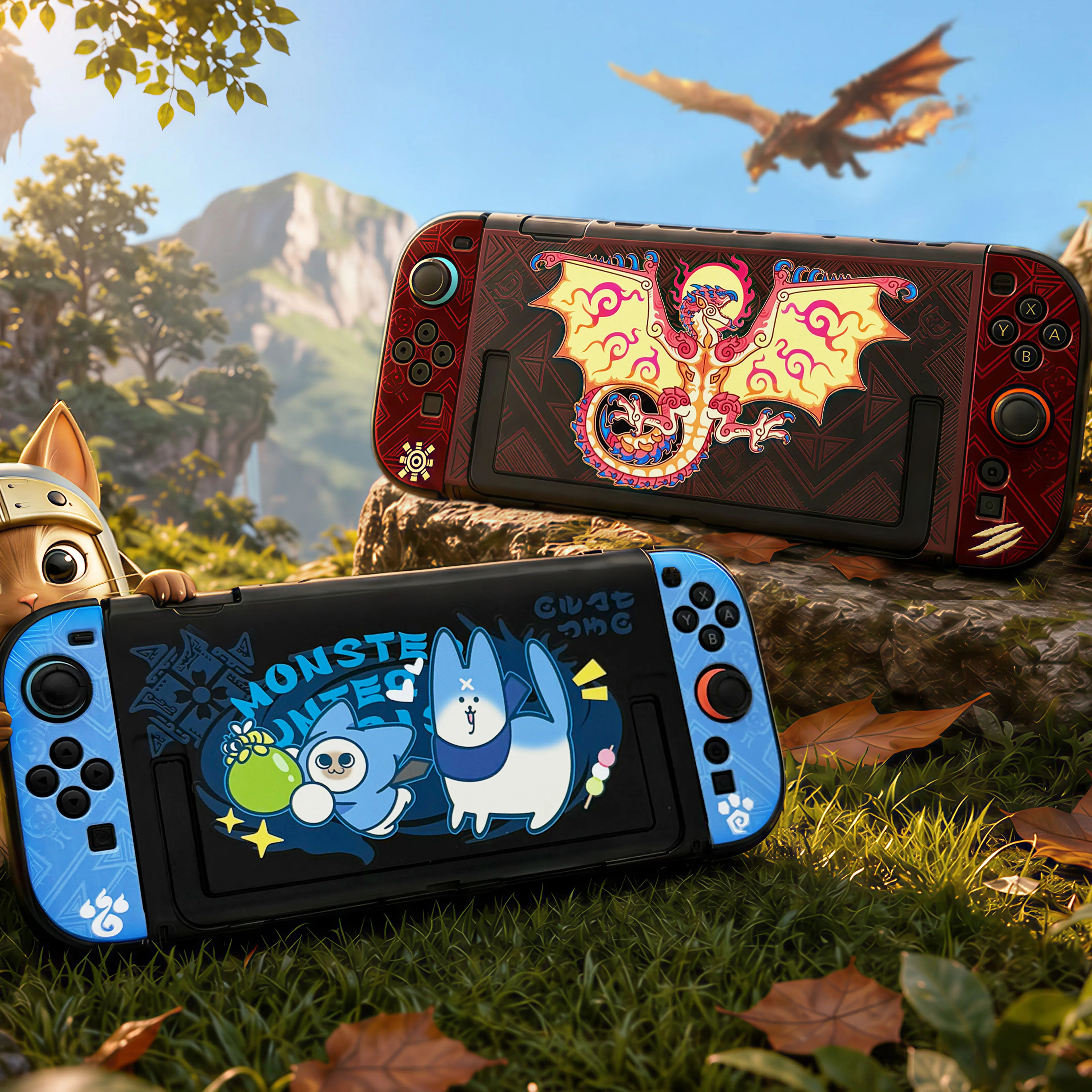 

MH Protective Case for Switch 2, Two Piece Split Shell Design, Hard Shell with Soft Touch - NS2 Console Accessories Cover