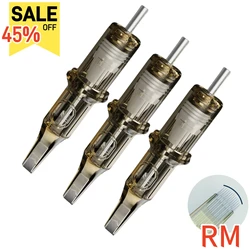 20PCS ROKYO Premium Tattoo Needle Cartridge Curved Round Magnum 5/7/9/11/13/15RM
