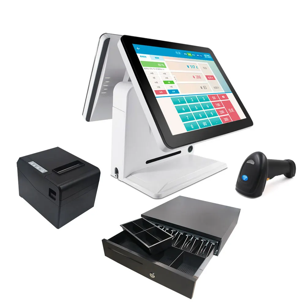 

Wholesale POS System Set PC Windows Cash Register Restaurant