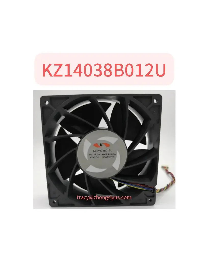 New M21 high power cooling fan KZ14038B012U 14cm fan 7500rpm 7.2A