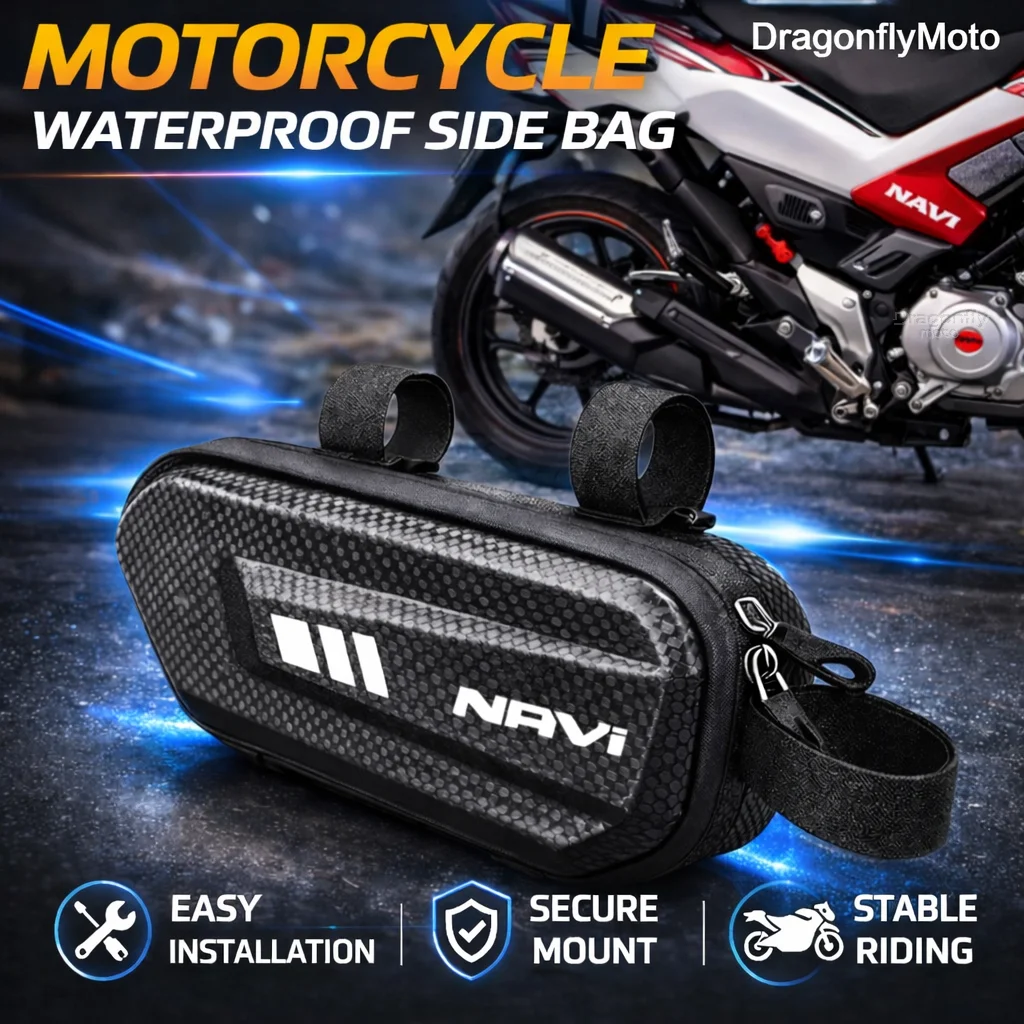 

Большая вместительная боковая сумка для мотоцикла HONDA DREAMWING Navi 110 Navi 2016-2022, водонепроницаемая многофункциональная сумка для хранения вещей