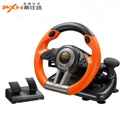 Cross-border dedicated racing game steering wheel compatible with PC/PS3/4/xbox one/switch consoles