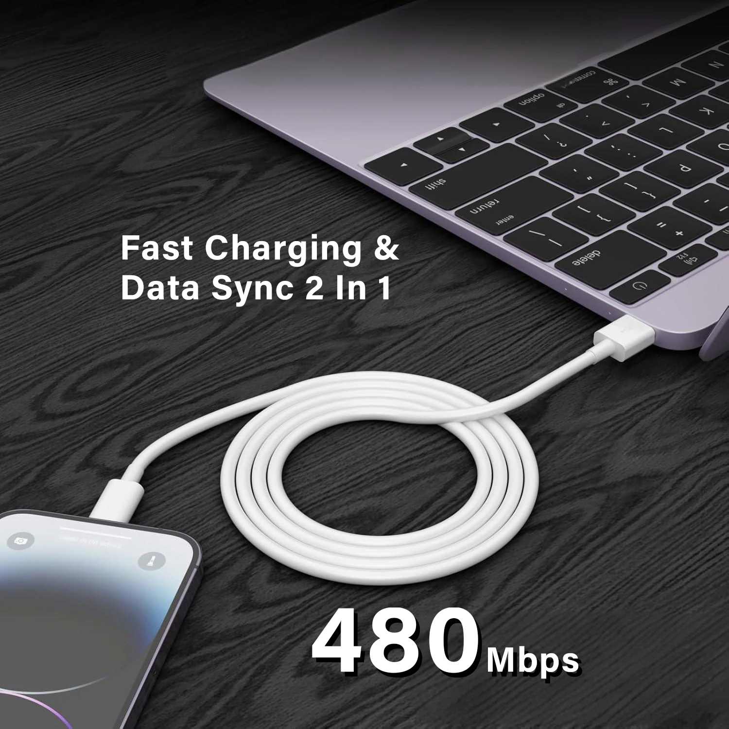 1/2/3/5 PCS USB Cable for iPhone 14 13 12 11 8 Pro Max Plus XR Xs Max USB to Lightning 6.6FT Fast Cable Charger Wire Accessories image 6