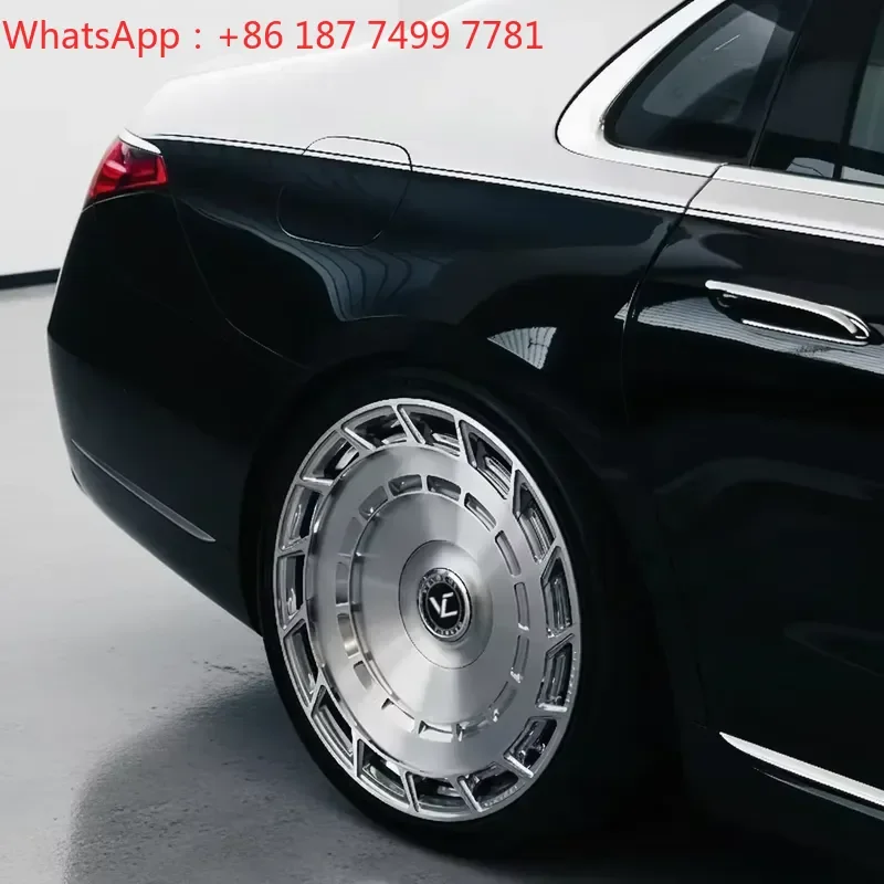 VLC Custom High Polished Hollowed Out Spokes Design 20 21 22 23Inch Aluminum Alloy Forged Wheels for S600