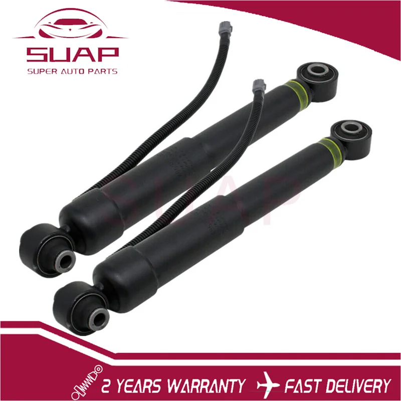 Pair Rear Right+Left Air Suspension Shock W/ADS for Toyota Sequoia Air Shock Aborber with sensor 2008-2019 4853034051 4853034053