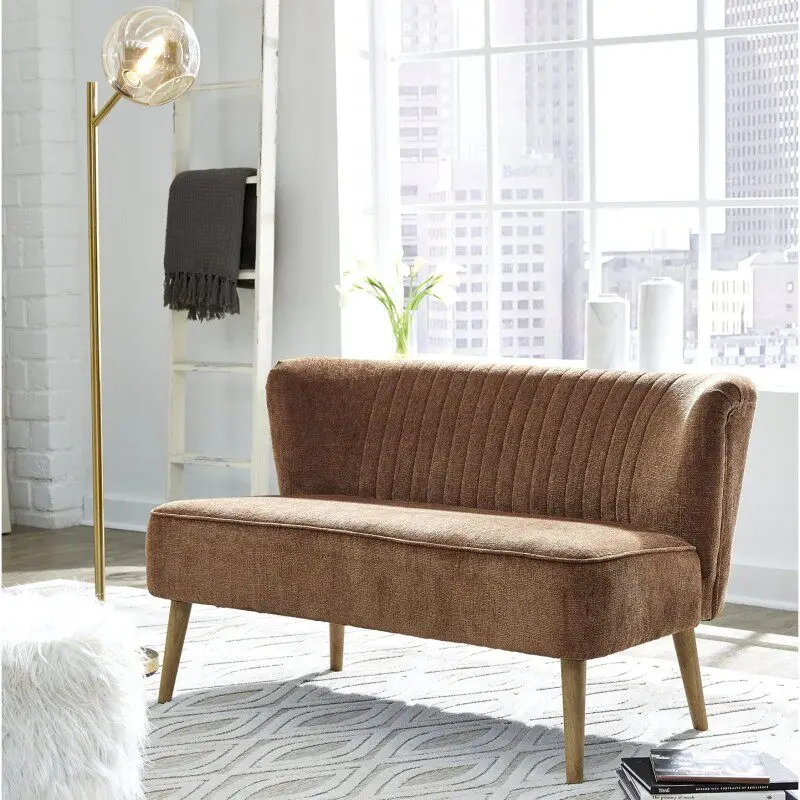 Nordic modern simple home single chair reception negotiation sofa chair small apartment bedroom fabric double sofa