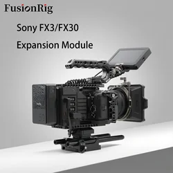FusionRig For Sony FX3/FX30 Camera Cage Expansion Module cineback