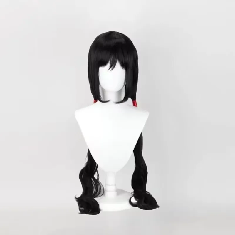 Anime Cos BLOOD-C Saya Kisaragi Cosplay Wig Black Hair Heat Resistant Synthetic Long Wig Halloween Gifts