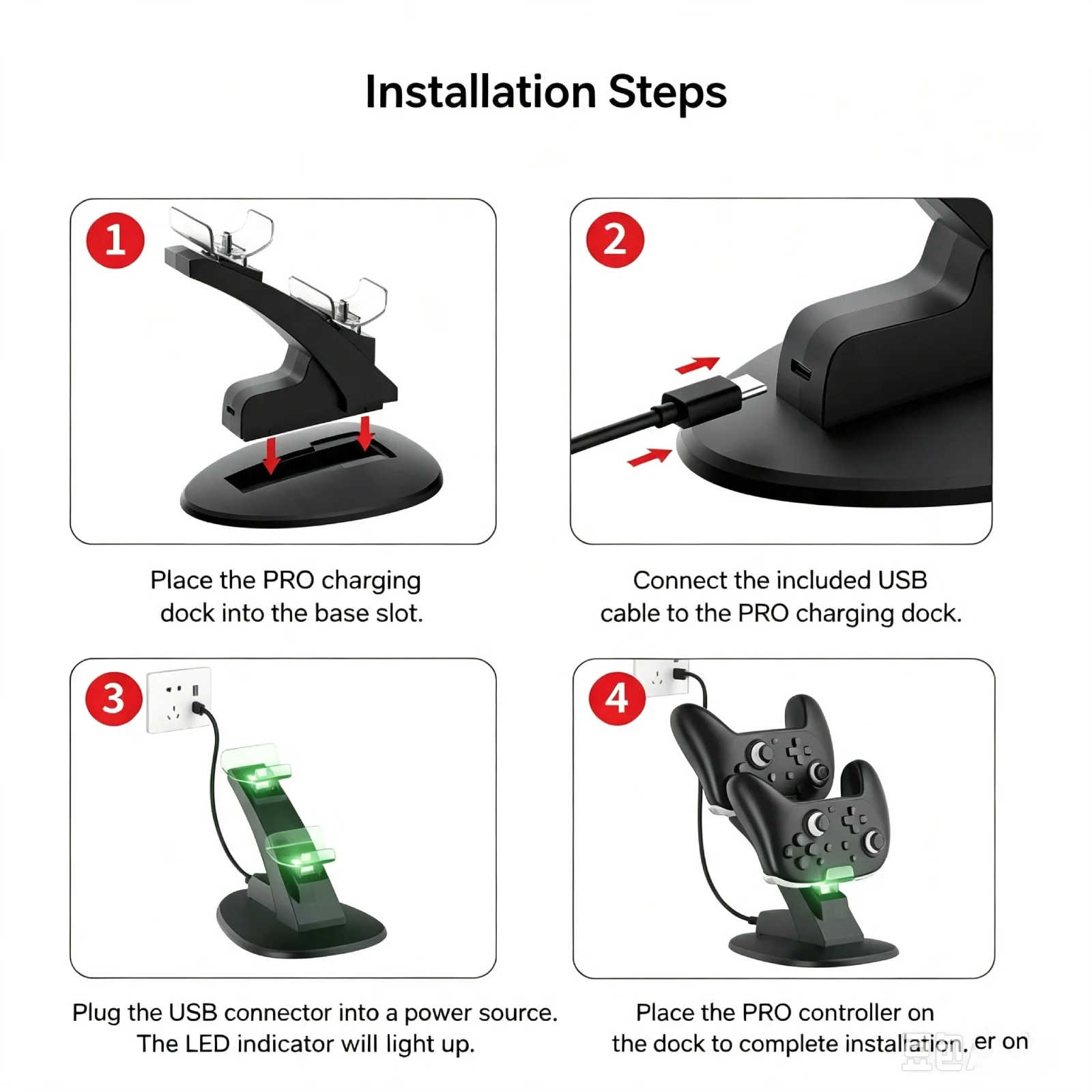 Ładowarka do kontrolera Switch – Controller Charging Stand recenzja i cena