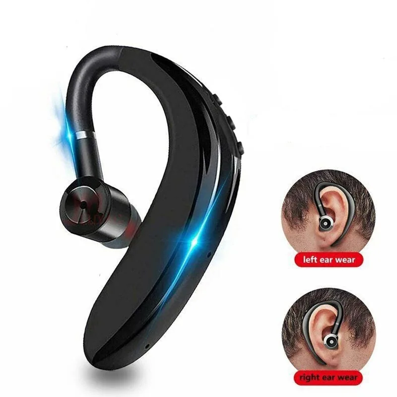 Single Wireless Bluetooth Earphone S109 Earbud Hands Free Call Stereo Music Headset for Driving With Microphone for Smart Phones