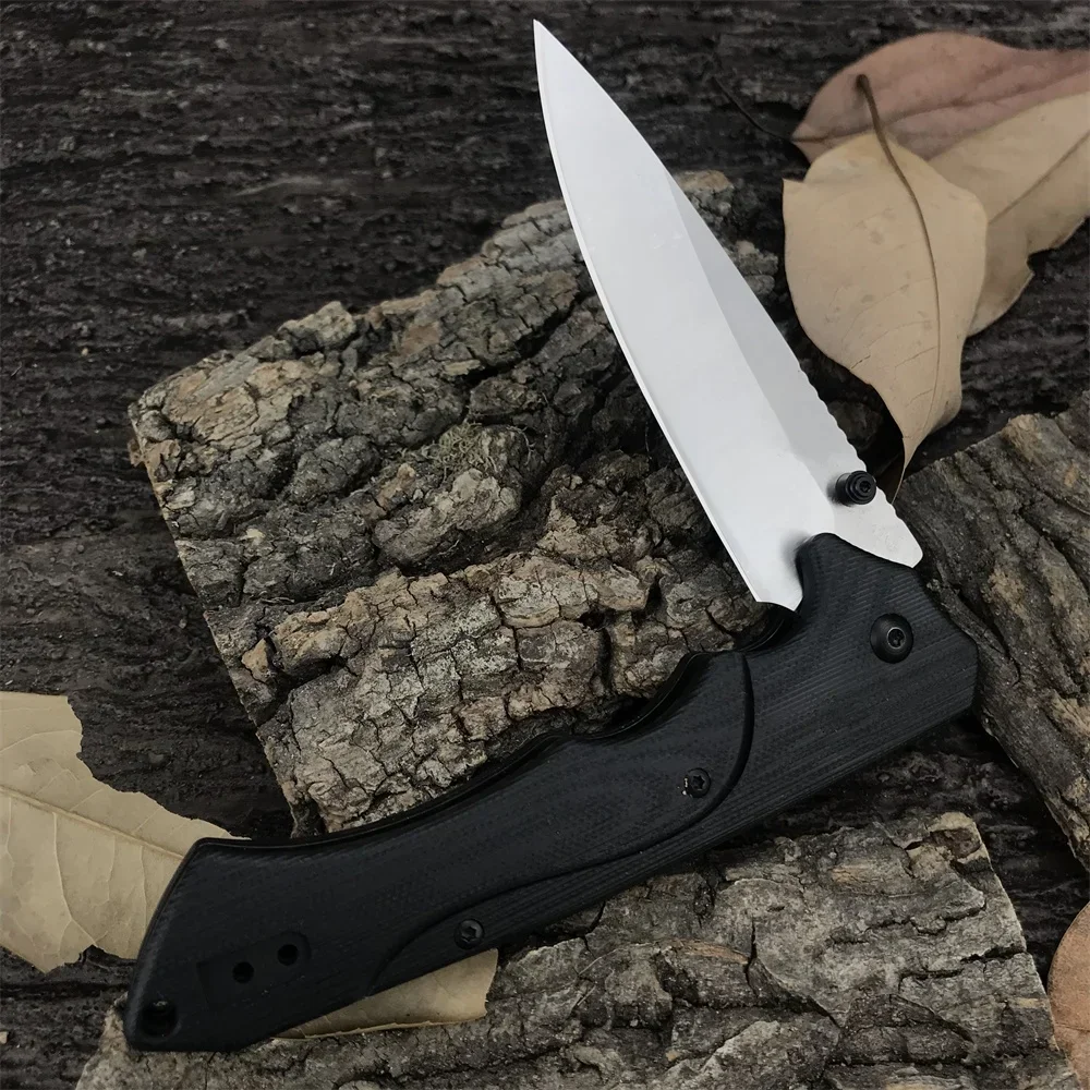 

Outdoor Portable Rukus Folding Knife S30V Plain Blade G10 Handles Camping Hunting Tactical Knives Survival Knife EDC Tools