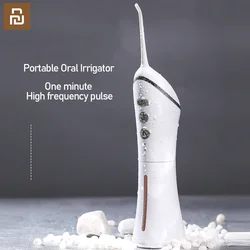 YOUPIN-irrigador Oral de agua, blanqueamiento Dental eléctrico, recargable por USB, cuidado de encías, escalador de dientes de chorro inalámbrico portátil, nuevo