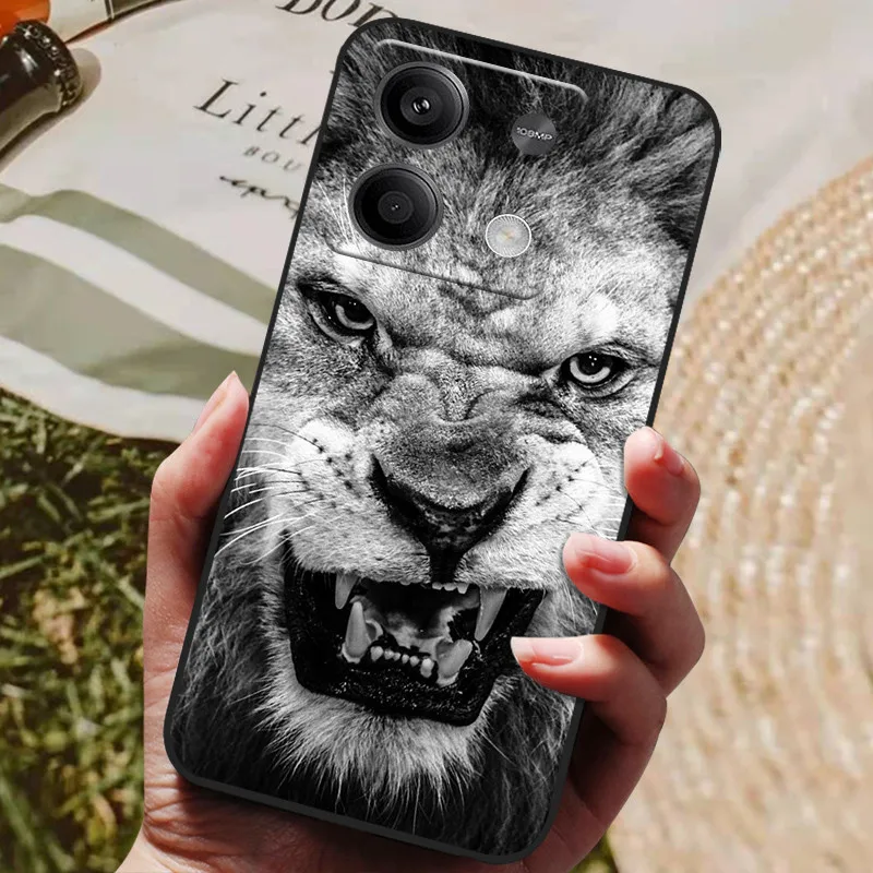 For Redmi Note 13 Pro 4G Case Luxury Phone Silicon Back Cover For Xiaomi Redmi Note 13 Pro 4G Cases Note13 Full Protective Shell