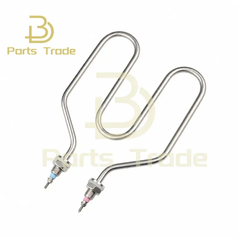 for 2U 304 Stainless Steel Heating Tube 1500W 220V 8mm Heating Element for Insulation Barrel Radiator Heater
