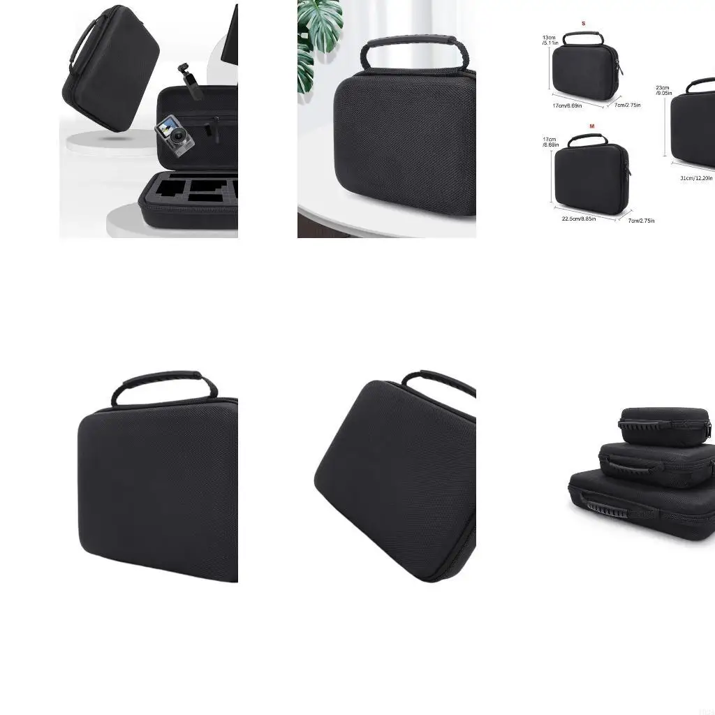 193A EVA Carrying Case Camera Storage Bag EVA Texture for Photography Gear