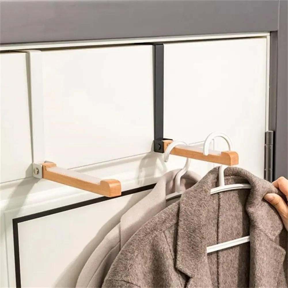 

Foldable Punch-Free Anti Slip For Towels Clothes Strong Load Bearing Bag Storage Rack Door Hook Kitchen Bathroom Clothes Hanger