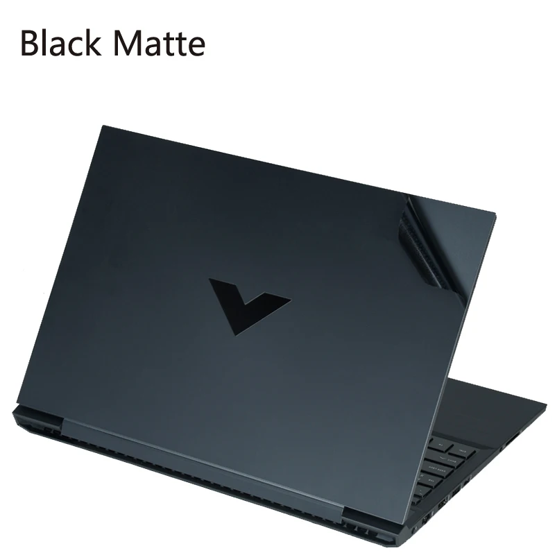 خاص من ألياف الكربون الفينيل المحمول ملصق الجلد الشارات حامي غطاء ل HP VICTUS 9 16-r0006TX 2023 #3