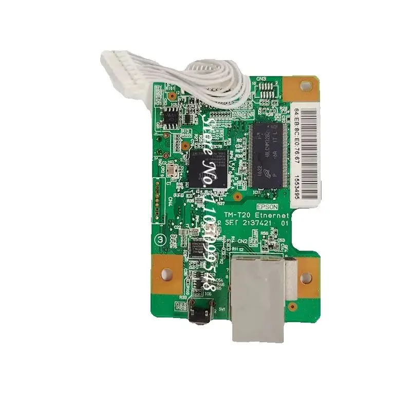 Оригинальный комплект Ethernet TM-T20 T81II, запасные части для принтера для платы Ethernet Epson TM T81II t20