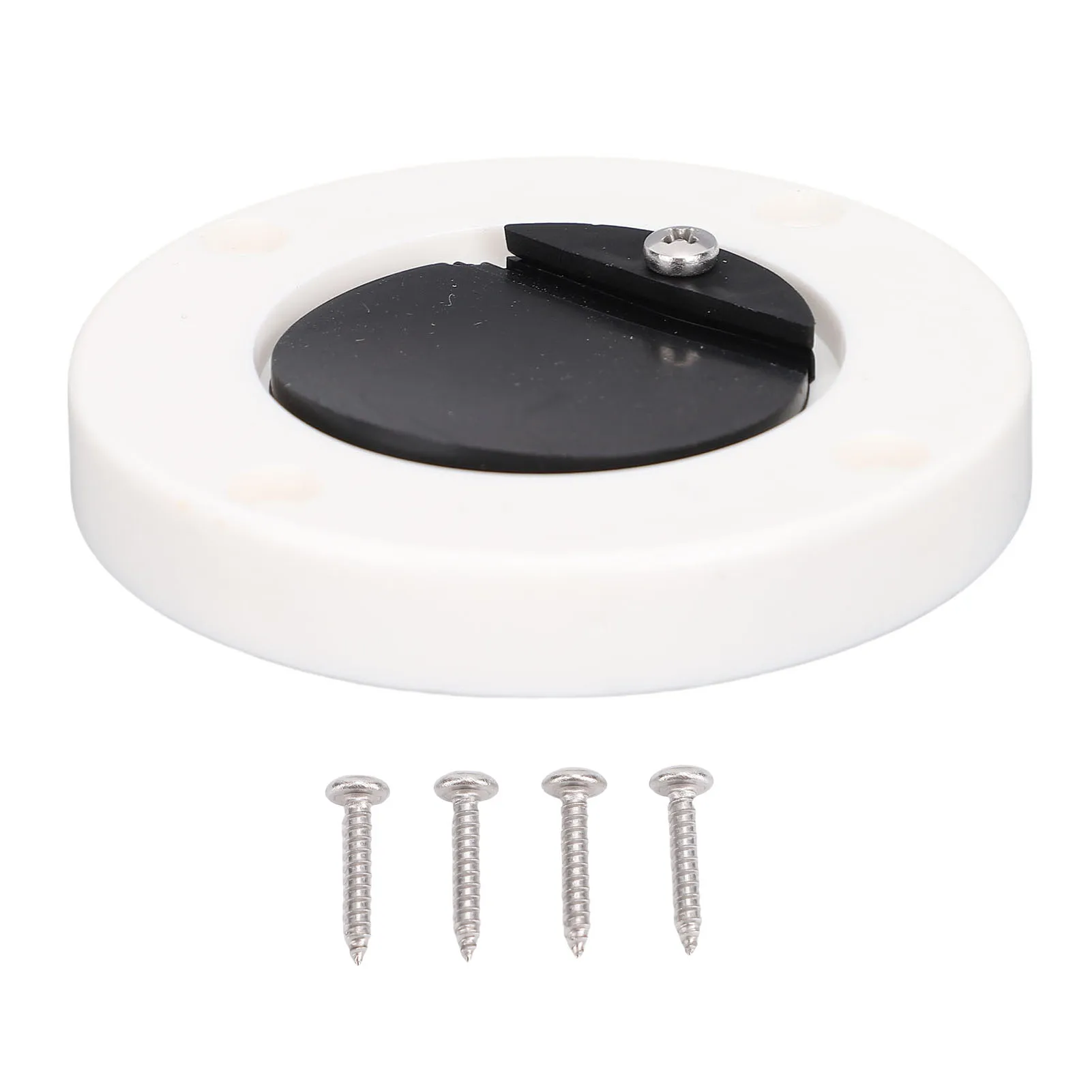 Marine drain outlet with check valve suitable for boats yachts and RVs white marine accessories