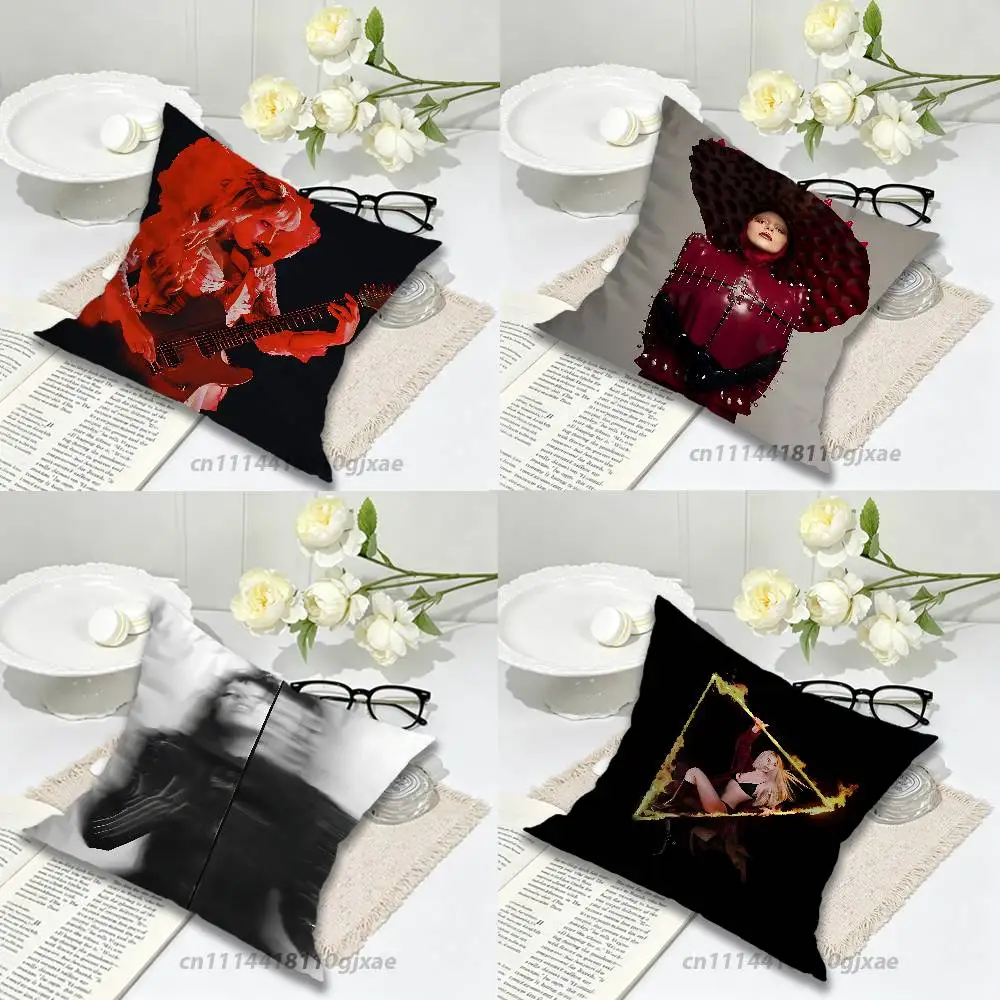 L-Lady Gaga Mayhem Pillow Case Living Room Sofa Cushion Cover Suitable For Home Bedroom Room Decoration