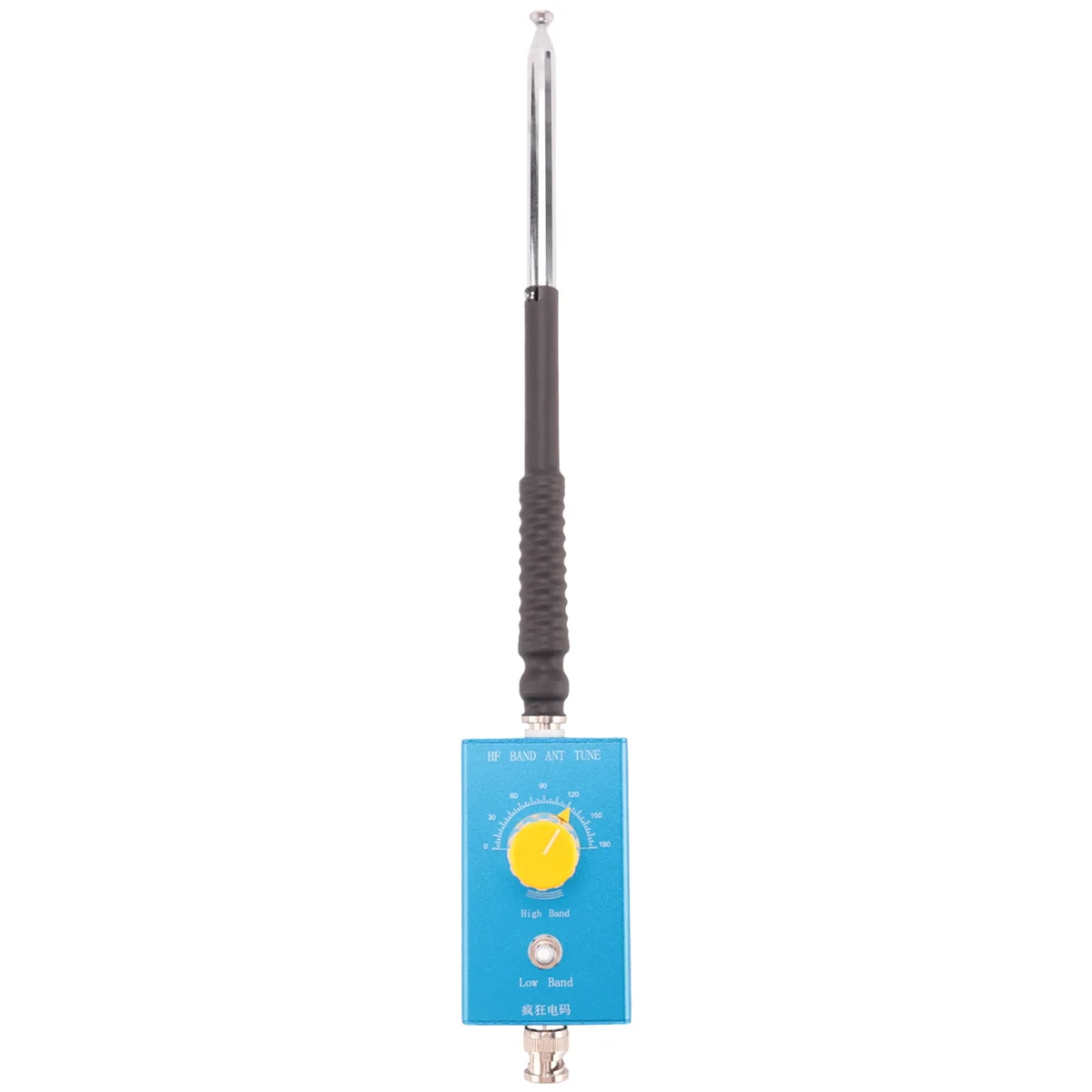 20W QRP HF Shortwave Radio Tuner Portable Adjustable Transceiver Rod Antenna 5-22Mhz Shortwave SWR 76-108MHz FM Antenna