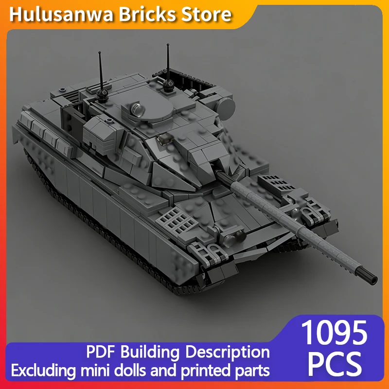 

Mk5 Modern Military Tanks Model MOC Building Bricks War Equipment Modular Technology Gifts Holiday Assemble Children Toys Suit
