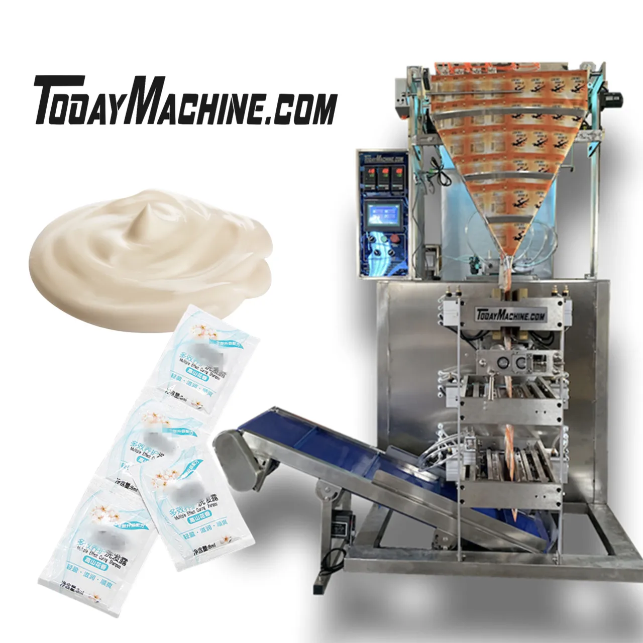 Multi Lane Liquid Sachet Stick Automatic Packing Machine