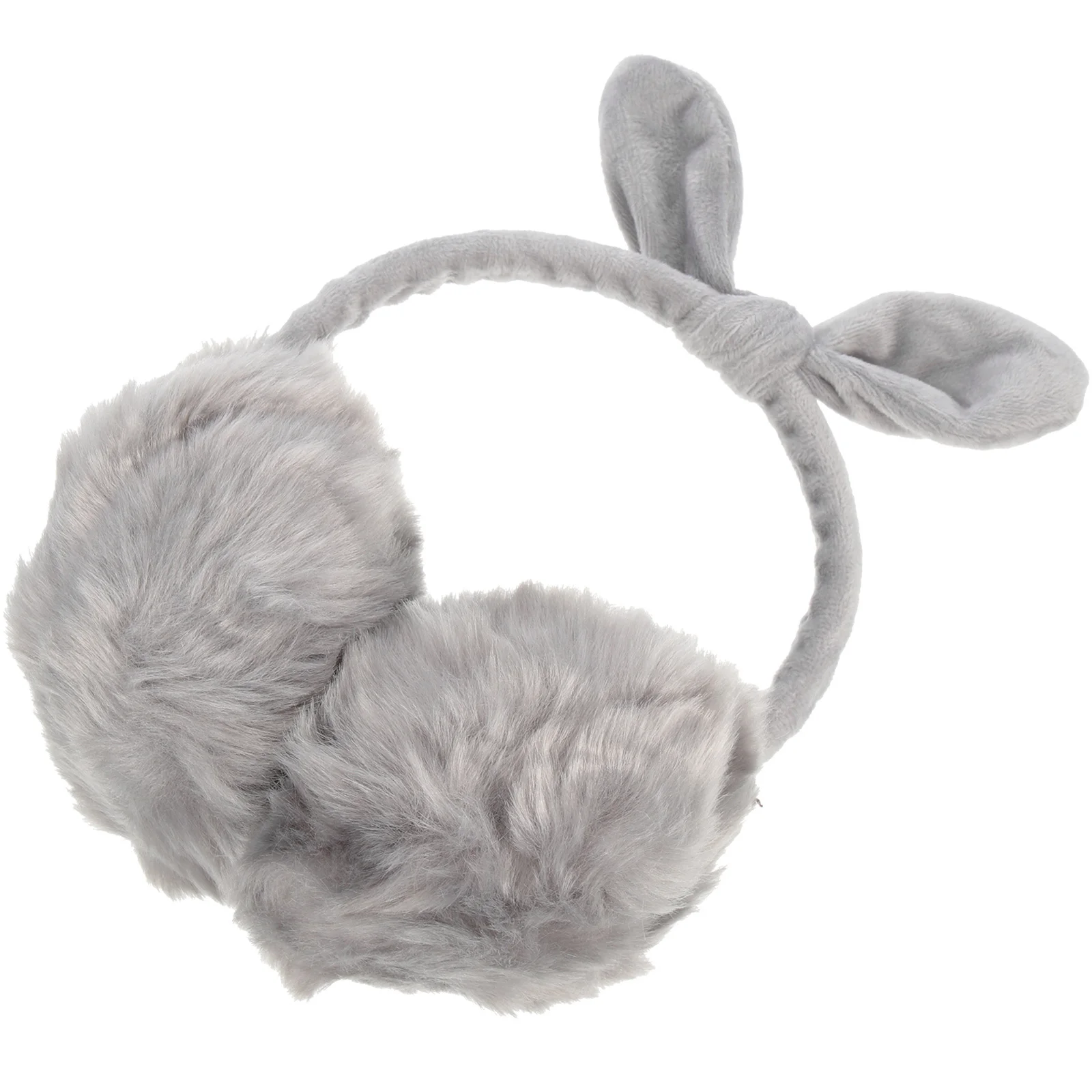 Bowknot الأذن يفشل غطاء للأذنين Bowknot تصميم المضادة للانزلاق الأذن يغطي للنساء الشتاء أغطية الرأس هدية أرنب نمط