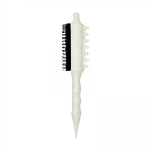 3xTeasing Hair Brush Styling Tool for Hair Sectioning Backcombing Edge Control White