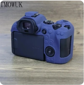 สําหรับ Canon EOS R6 Mark II 2 อุปกรณ์เสริมซิลิโคนป้องกันกรณีป้องกันฝุ่น Scratchproof กระเป๋ากล้อง R6 R6II