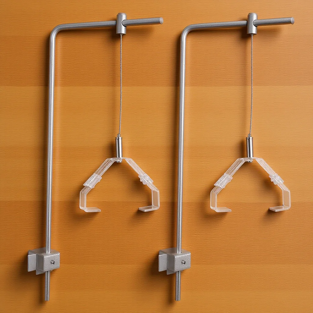 

Aquarium Light Holder 2pcs Corrosion Resistant Fish Tank Light Bracket for LED Lamp Rack Saltwater Freshwater Aluminum Mount