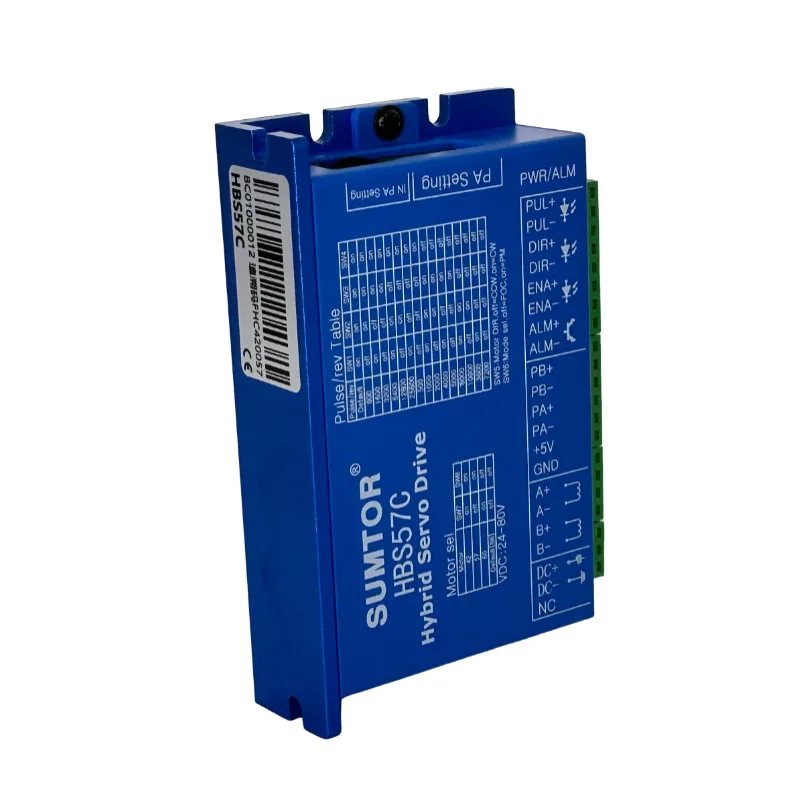 Nema 23 محرك متدرج رقمي محرك HBS57C محرك حلقة مغلقة Nema 23 محرك متدرج سائق
