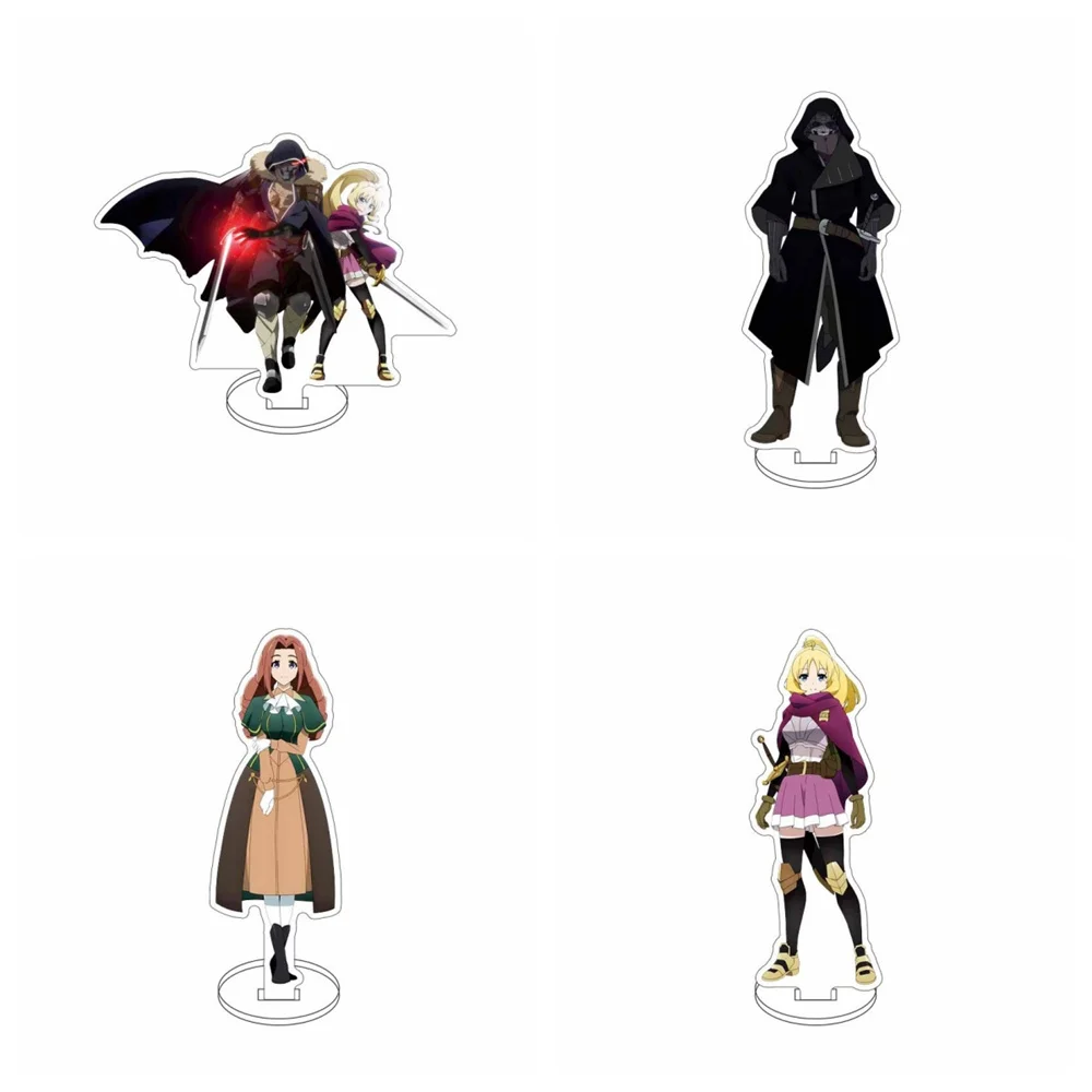 15CM Anime The Unwanted Undead Adventurer Acrylic Stand Model Cosplay Charm Characters Ornament Accessories Christmas Gifts