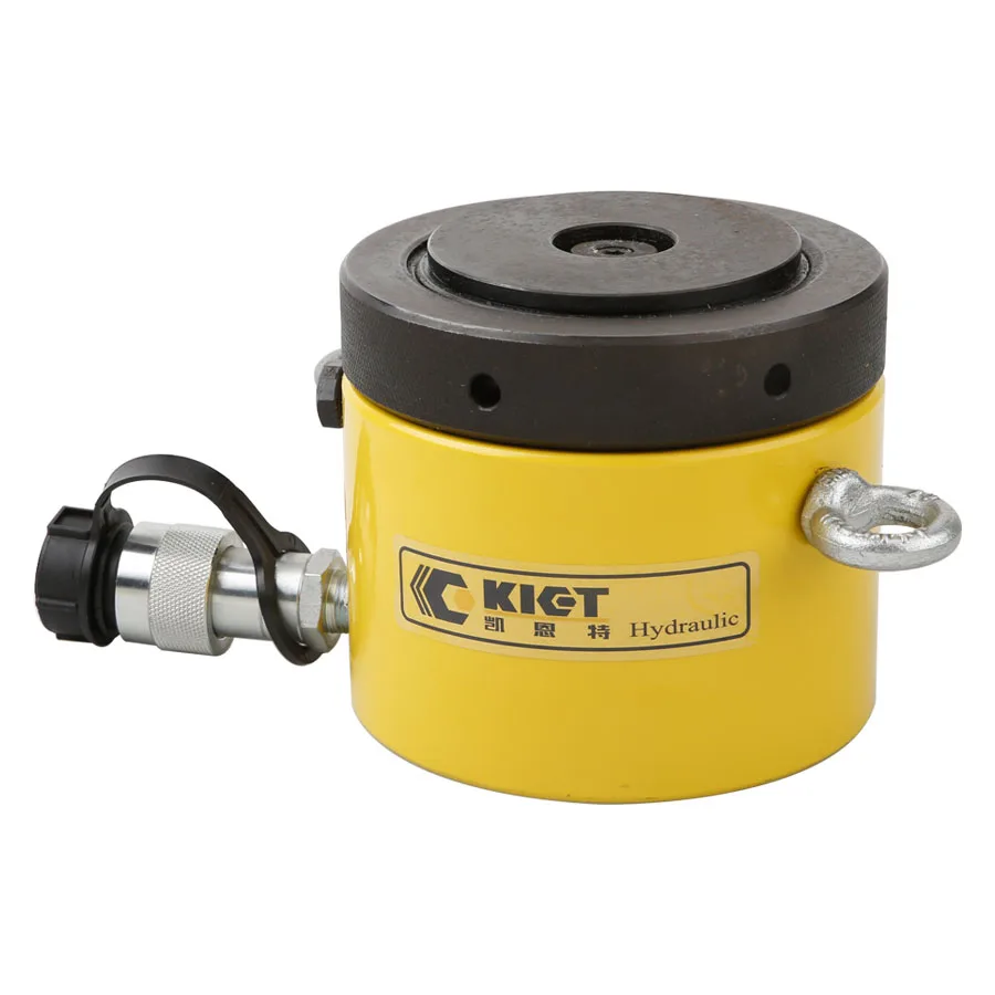 100 Ton Locking Nut Piston Rod Hydraulic Cylinder