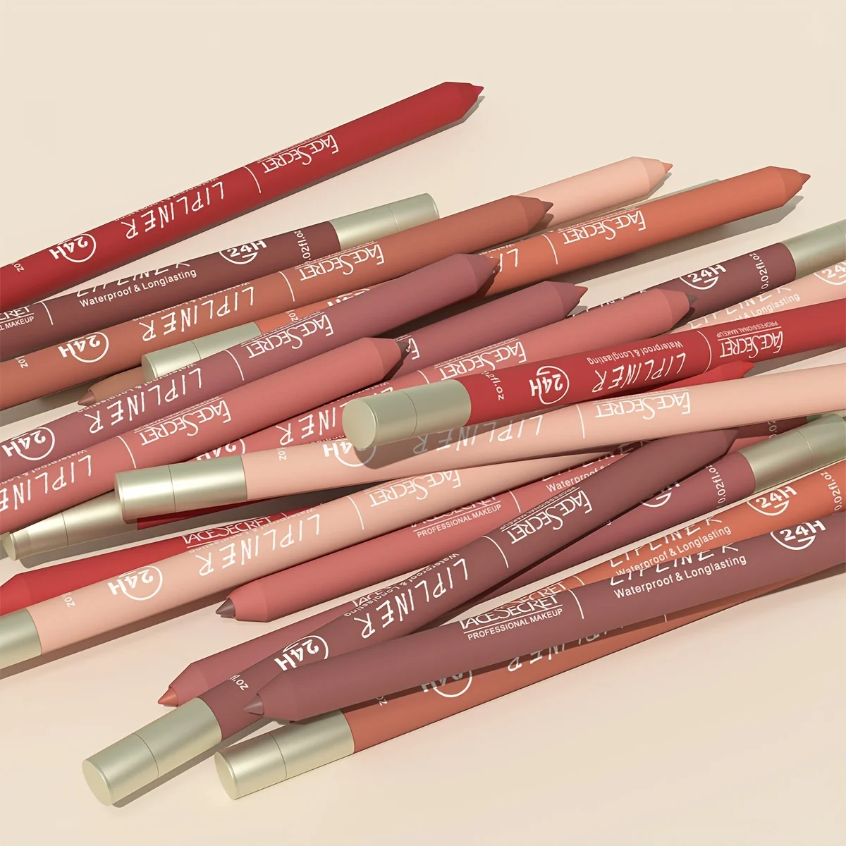 3 個のベルベットマット口紅 + リップライナー + リップオイルセット - 防水長持ちリップメイクアップセット