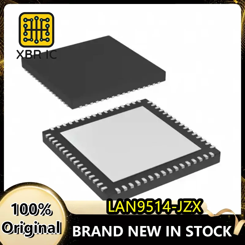 (3/30 pieces) LAN9514-JZX LAN9514 QFN-64 USB Interface Controller Chip Electronics Brand New Original Fast Shipping
