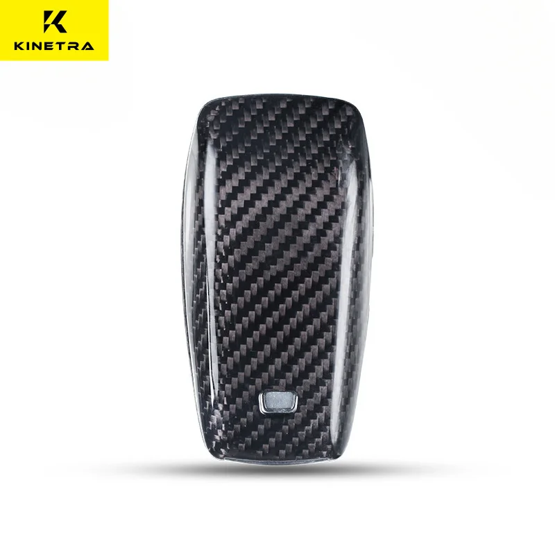 

Carbon Fiber Car Key Case Cover For Mercedes-Benz E-Class E200LE300L Remote Smart Protective Shell Replacement Fob Accessories